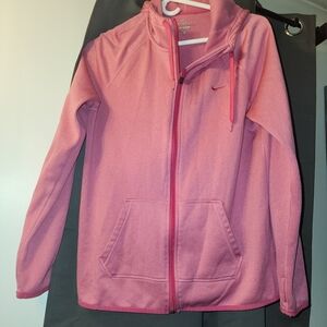 Nike Pink Full-Zip Hoodie Jacket